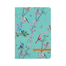 Книга записная Axent A5 Olga Selyshcheva Spring 80 листов, клетка (8700-9-A-OS)