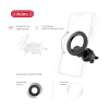 Універсальний автотримач Intaleo CM06GG 20xN52 for MagSafe (1283126576058)