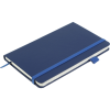 Книга записна Buromax Etalon 125x195 мм 96 аркушів в точку обкладинка зі штучної шкіри Синя (BM.291360-02)