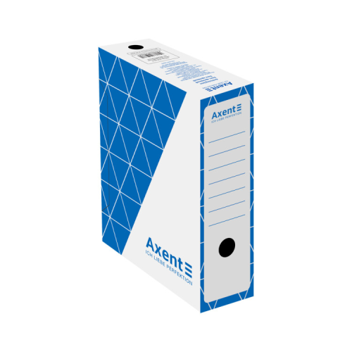 Архивный бокс Axent А4 100мм, синий (1732-02-A)