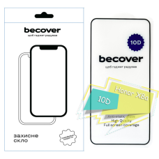 Скло захисне BeCover Honor X8a 10D Black (713163)