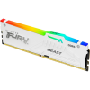 Модуль памяти для компьютера DDR 32GB 6000 MHz FURY Beast White RGB Kingston Fury (ex.HyperX) (KF560C40BWA-32)