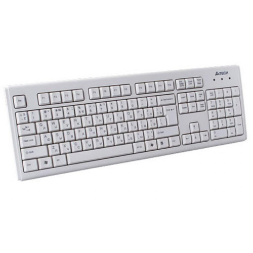 Клавіатура A4Tech KM-720 USB UA White (KM-720-WHITE-US)