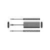 Концентратор J5create USB-C 7-in-1 2xHDMI + 2xUSB 3.2 + 1xRJ45 1000Mbps + PD100W + 3.5mm black (JCD398-N)