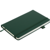 Книга записна Buromax Etalon 125x195 мм 96 аркушів в точку обкладинка зі штучної шкіри Зелена (BM.291360-04)