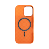 Чохол до мобільного телефона Armorstandart LikeCarbon2 MagCase Apple iPhone 16 Pro Kevlar Orange (ARM88596)
