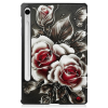 Чохол до планшета BeCover Smart Case Samsung Galaxy Tab S9 (SM-X710/SM-X716) / S9 FE (SM-X510/SM-X516B) 11.0" Black Rose (715922)