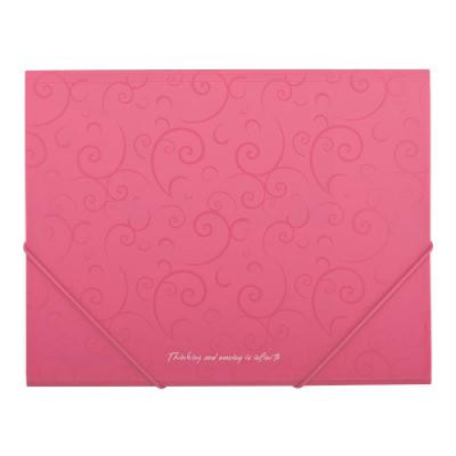 Папка на резинках Buromax А5, BAROCCO, pink (BM.3902-10)