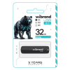 USB флеш накопитель Wibrand 32GB Grizzly Black USB 2.0 (WI2.0/GR32P3B)