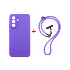Чохол до мобільного телефона Dengos Case + Cross-body Strap Xiaomi Redmi 15 Purple+Purple (DG-KM-CCRB-46)