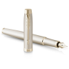 Ручка пір'яна Parker IM 17 Professionals Monochrome Champagne  FP F (28 211)