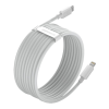 Дата кабель USB 2.0 AM to Lightning 1.5m 20W Simple WisdomKit (2PCS) white Baseus (TZCATLZJ-02)