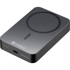 Батарея універсальна Sandberg 10000mAh 20W Magnetic Wireless Qi 15W (420-97)