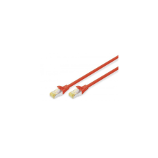 Патч-корд 0.5м, CAT 6a S-FTP, AWG 26/7, Cu, LSZH, red Digitus (DK-1644-A-005/R)