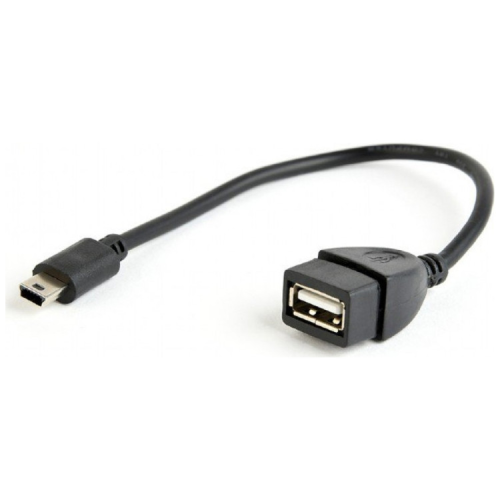 Перехідник OTG USB 2.0 AF to Mini 5P 0.15m Cablexpert (A-OTG-AFBM-002)