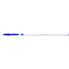 Ручка кулькова Bic Cristal Up з білим шестигранним корпусом Синя (bc949879)
