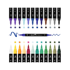 Художественный маркер Arrtx акриловые AACM-03-24B, 24 цвета (LC303304)