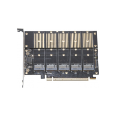 Контроллер Frime PCI-E-5xM.2 (B Key) WCH382L (ECF-PCIEtoSSD010)