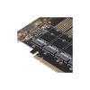 Контроллер Frime PCI-E-5xM.2 (B Key) WCH382L (ECF-PCIEtoSSD010)