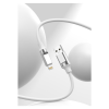 Дата кабель USB 2.0 AM to Lightning 1.0m 6A silicone white XO (NB251_L_White)
