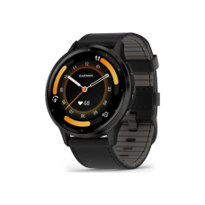 Смарт-часы Garmin Venu 3, Black + Slate, Leather, GPS (010-02784-52)