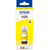 Контейнер с чернилами Epson 108 EcoTank L8050/L18050 yellow (C13T09C44A)