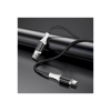 Дата кабель USB 2.0 AM to USB-C 1.0m 3A silicone BX79 black BOROFONE (6974443384789)