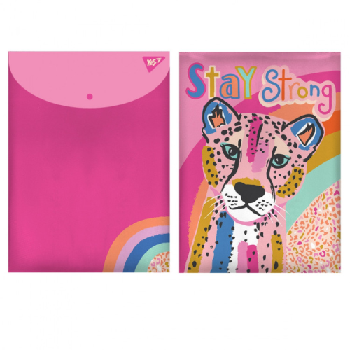 Папка - конверт Yes на кнопке А4 Pink Panther (491881)