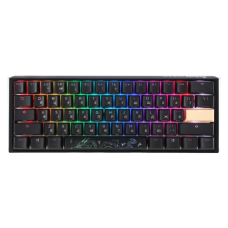 Клавіатура Ducky One 3 Mini Cherry MX Brown RGB UA USB Black (DKON2161ST-BUAPXCLAWSC1)