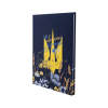 Книга записна Axent UA Українці А5 клітинка тверда обкладинка 96 аркушів (8455-1-A)
