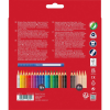 Олівці кольорові Faber-Castell GripSkin tonesакварельних 18 кольорів + 6 шт різних відтінків шкіри (112819) (32522)