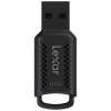 USB флеш накопичувач Lexar 64GB JumpDrive V400 Black USB 3.0 (LJDV400064G-BNBNG)