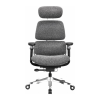 Крісло ігрове GT Racer X-819 Gray (X-819 Fabric Wood Gray)