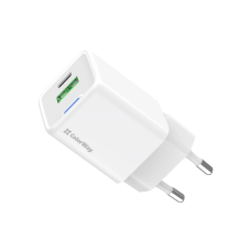 Зарядний пристрій ColorWay USB-C PD20W + 1xUSB QC4.0 white (CW-CHS062PD-WT)
