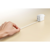 Зарядний пристрій Belkin 2xUSB-C 67W GaN PD3.2 PPS + built-in cable USB-C 1.0m white (WCH022KQWH)