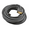 Кабель мультимедійний HDMI M to DVI M 3.0m 18+1pin Cablexpert (CC-HDMI-DVI-10)