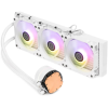 Система рідинного охолодження Qube ZT-360 white