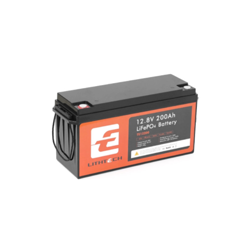 Батарея LiFePo4 LITHTECH 12,8V 200Ah, 2.25k + Bluetooth (TE12200B)