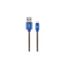 Дата кабель USB 2.0 AM to USB-C 1.0m Cablexpert (CC-USB2J-AMCM-1M-BL)