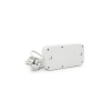 Мережевий фільтр живлення Voltronic F09U, 3 роз EU, 4USB White (F09U-White)