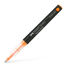 Ролер Faber-Castell Free Ink rollerball, колір чорнила помаранчевий, 1,5 мм, одноразовий (31222)