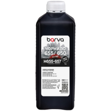 Чернила Barva HP 655/650 1 л, Black, pigm. (H655-657)