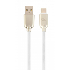 Дата кабель USB 2.0 AM to Type-C 1.0m Cablexpert (CC-USB2R-AMCM-1M-W)