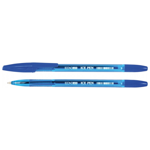 Ручка кулькова Economix ICE PEN 0,5 мм , синій (E10186-02)