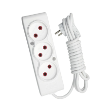 Сетевой удлинитель TECCO 3м 3 поста white (8681277842528)