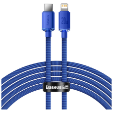 Дата кабель USB-C to Lightning 2.0m 20W blue Baseus (CAJY000303)