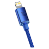 Дата кабель USB-C to Lightning 2.0m 20W blue Baseus (CAJY000303)