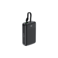 Батарея універсальна Acefast 20000mAh 22,5W PD, QC/3.0 USB-A+USB-C In/Out,build-in cable M14 Black (6974316283966)