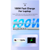Дата кабель USB-C to USB-C 2.0m 100W black Essager (EXCTT1-WLA01-P)