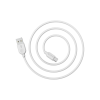 Дата кабель USB 2.0 AM to USB-C 1.0m 2.4A PVC BX14 white BOROFONE (6957531089995)